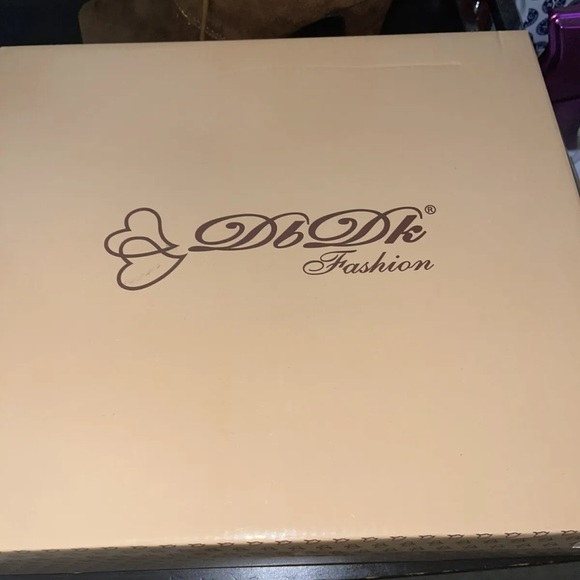 Stiletto Db Dk Fashion Faux Suede Booties Size 10. - Picture 7 of 7